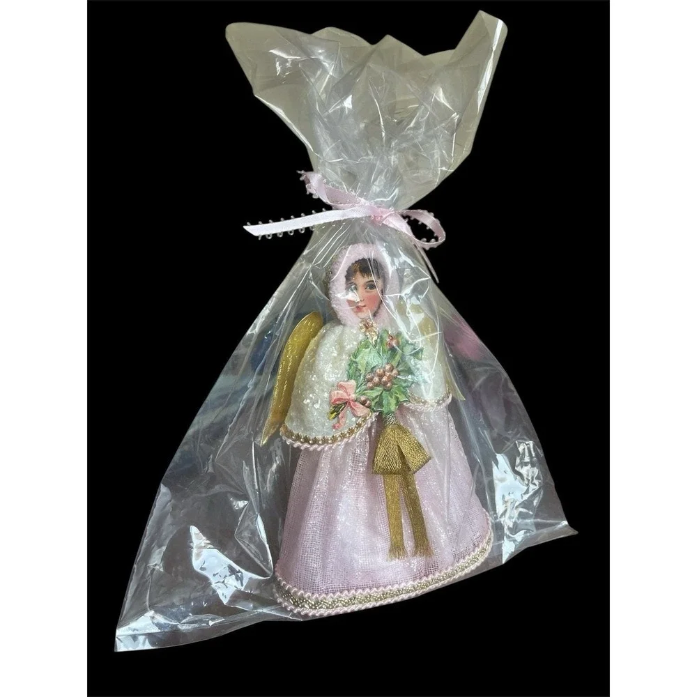 Blumchen‎ Snow Angel Victorian Style Ornament Angelic Topper Little Holly BB117
